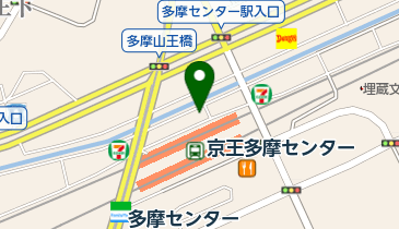 多摩センター庄司整形外科の地図画像