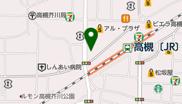 尾原内科医院の地図画像