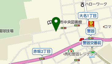 ふくだ内科の地図画像