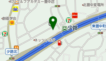 千里ペインクリニックの地図画像