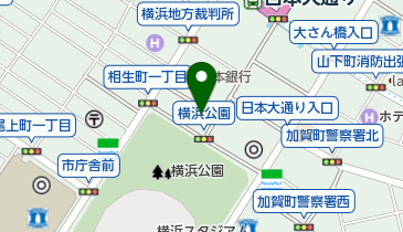 日本大通 満岡クリニックの地図画像