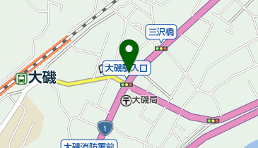 杉山皮膚科の地図画像