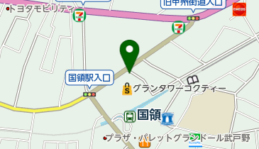 コクティやまうち内科・神経内科の地図画像