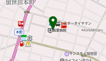 真愛クリニックの地図画像