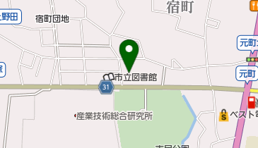 やまさき眼科の地図画像