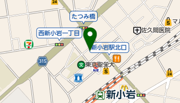 新小岩メンタルクリニックの地図画像