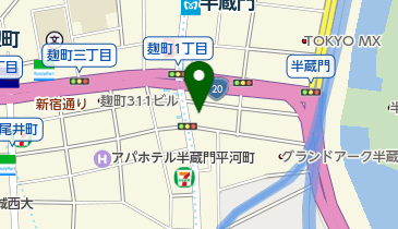 麹町明光耳鼻咽喉科の地図画像