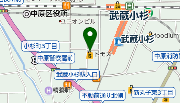 心のクリニック武蔵小杉の地図画像