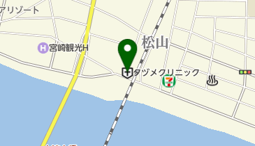 うえやま貴子クリニックの地図画像