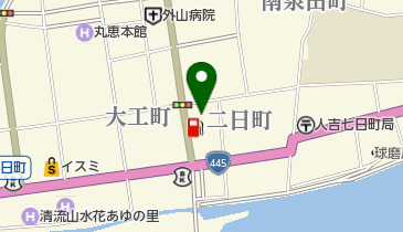 外山内科の地図画像