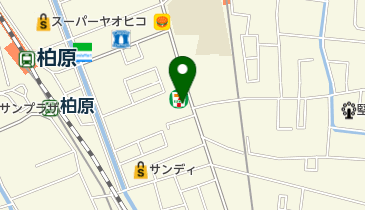 えばら皮フ科の地図画像