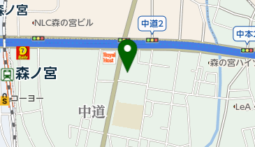 中西心療内科・内科医院の地図画像