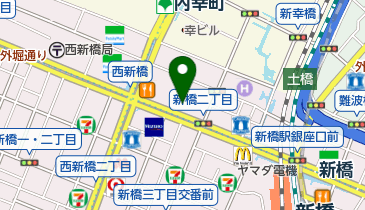 日比谷内幸町クリニックの地図画像