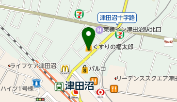 こころの健康クリニック津田沼の地図画像