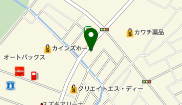 たなかハートクリニックの地図画像