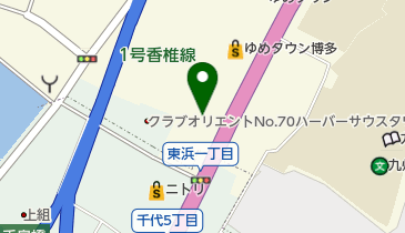 ゆめタウン総合クリニックの地図画像