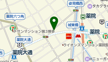 薬院高橋皮ふ科クリニックの地図画像