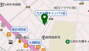 桃崎レディースクリニックの地図画像