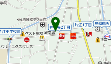 はたなか皮ふ科・ひ尿器科クリニックの地図画像