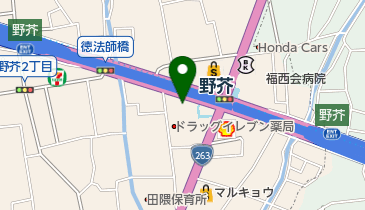 ほんだクリニックの地図画像