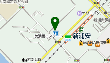 新浦安医院の地図画像