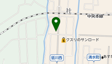 あざみ胃腸科クリニックの地図画像