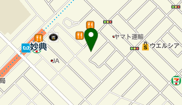 いいだ眼科の地図画像