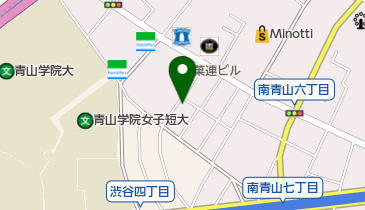 南青山アンティーク通りクリニックの地図画像