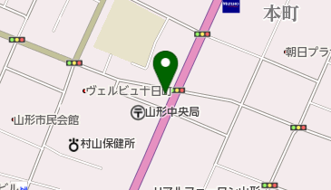 クリスタル美容外科 山形院の地図画像