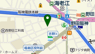 大阪ブレストクリニックの地図画像