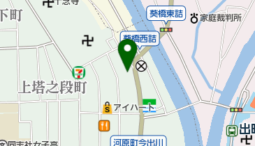 竹上内科クリニックの地図画像