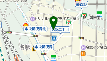 名駅2丁目クリニックの地図画像