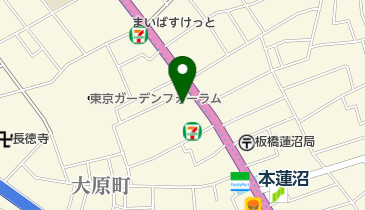 はすぬま内科の地図画像