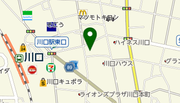 いしい整形外科の地図画像