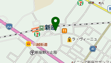 新座むさし野クリニックの地図画像