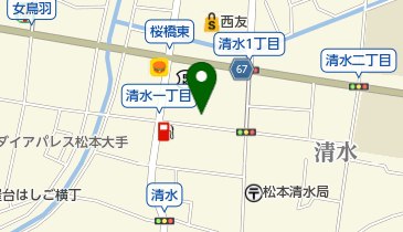清水整形外科クリニックの地図画像