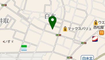 かしはら内科医院の地図画像