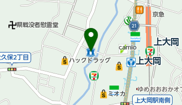 ふれあい内科クリニックの地図画像