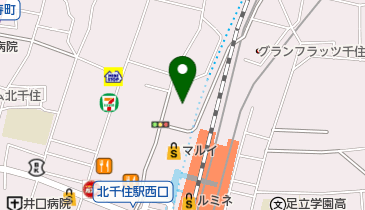 ミルディス小児科耳鼻科の地図画像