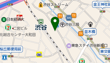 慶友整形外科渋谷の地図画像