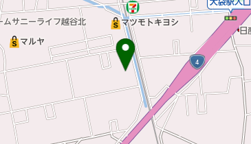 越谷大袋クリニックの地図画像
