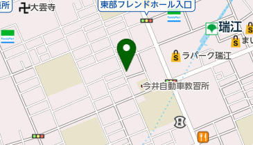 瑞江整形外科の地図画像