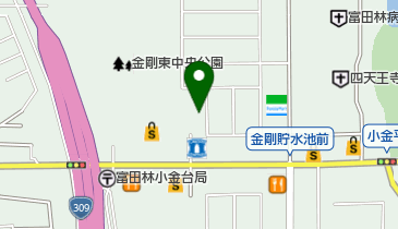 濱皮フ科の地図画像