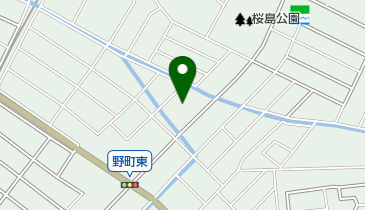 野町どい眼科の地図画像