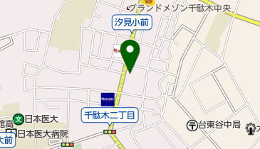 千駄木整形外科の地図画像