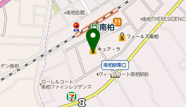 キッズクリニック南柏の地図画像