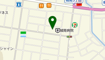 城南病院附属クリニックの地図画像