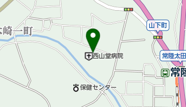 ひたちの中央クリニックの地図画像