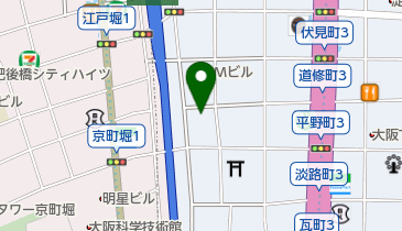 大阪府結核予防会相談診療所の地図画像