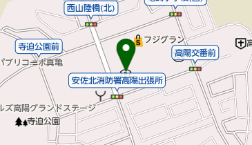 高陽耳鼻咽喉科の地図画像